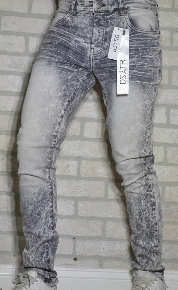 DISASTER SUPER STRETCH DENIM - SLIM FIT - RAIN GREY (DZTR-251)