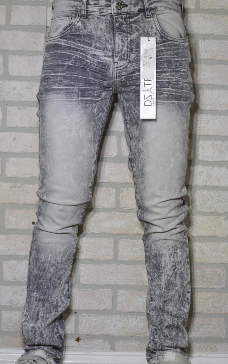 DISASTER SUPER STRETCH DENIM - SLIM FIT - RAIN GREY (DZTR-251)