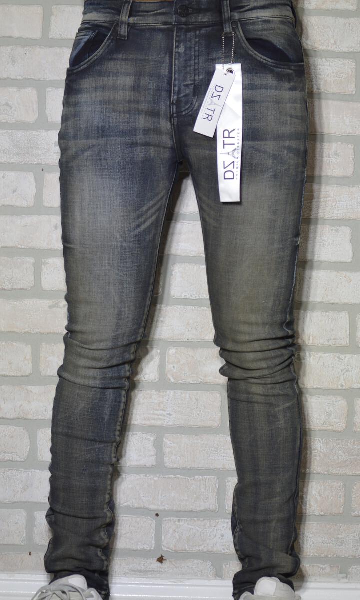 DISASTER SUPER STRETCH DENIM - SKINNY - RESIN BLACK (DZTR-274)