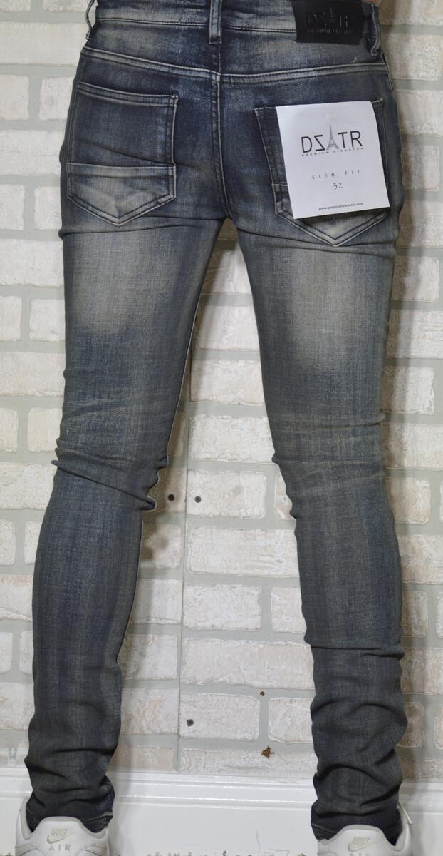 DISASTER SUPER STRETCH DENIM - SKINNY - RESIN BLACK (DZTR-274)