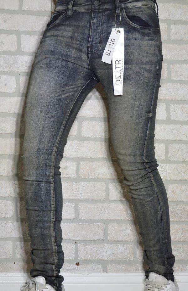 DISASTER SUPER STRETCH DENIM - SKINNY - RESIN BLACK (DZTR-274)