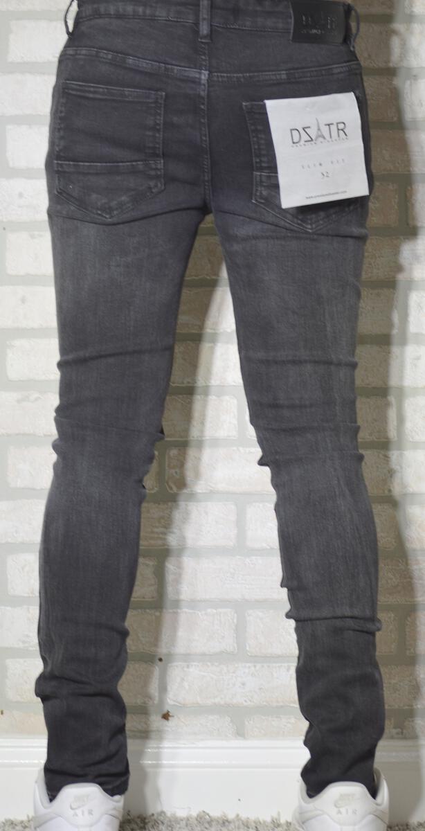 DISASTER SUPER STRETCH DENIM - SLIM FIT - BLACK (DZTR-267)