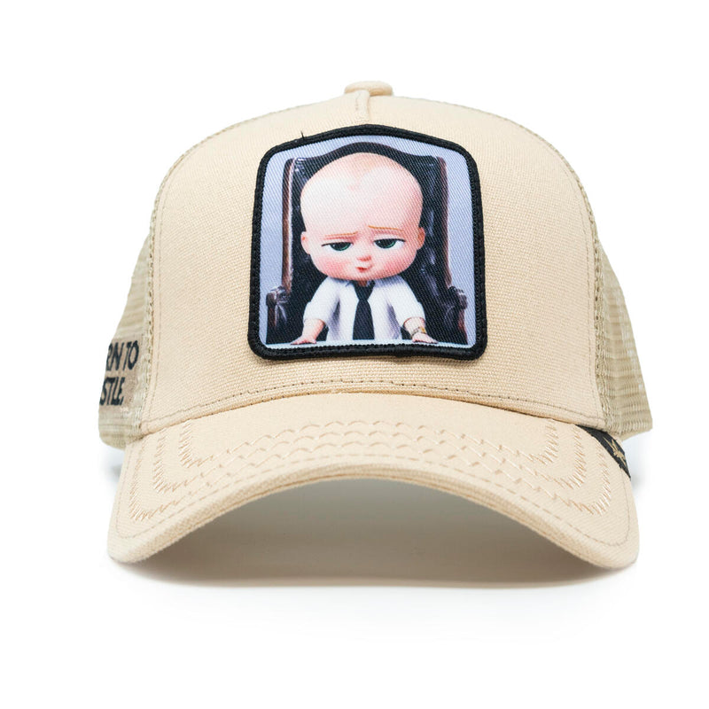 GOLD STAR BOSS BABY TRUCKER HAT