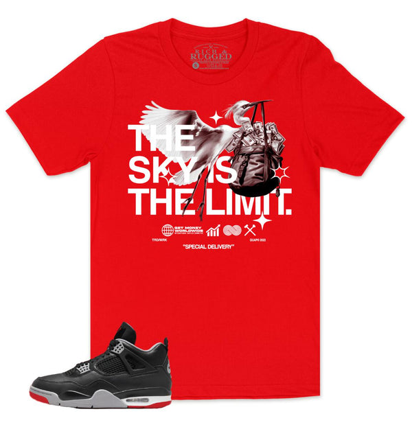 RICH AND RUGGED THE SKY IS THE LIMIT T-SHIRT