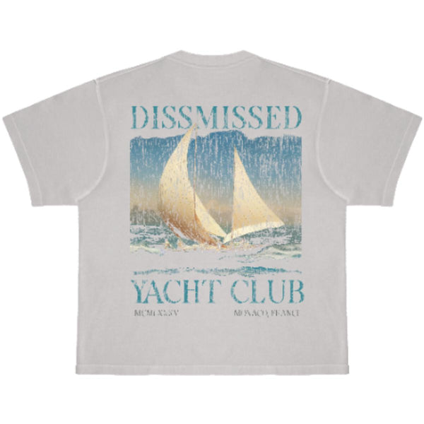 DISSMISSED MONACO SAILING GREY T-SHIRT