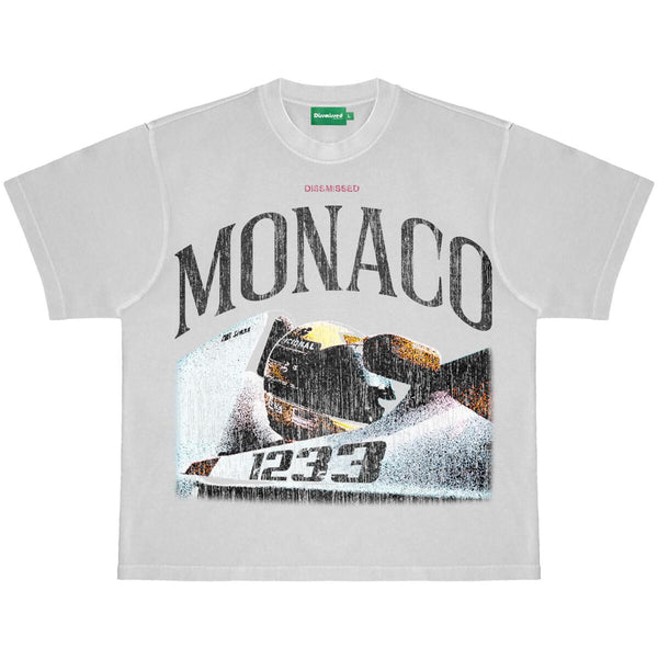 DISSMISSED MONACO RACING WHITE T-SHIRT