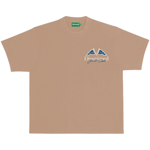 DISSMIISED YACHT CLUB BEACH T-SHIRT