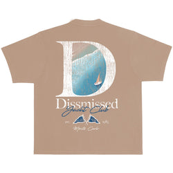 DISSMIISED YACHT CLUB BEACH T-SHIRT