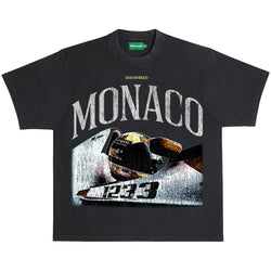 DISSMISSED MONACO RACING VINTAGE BLACK T-SHIRT