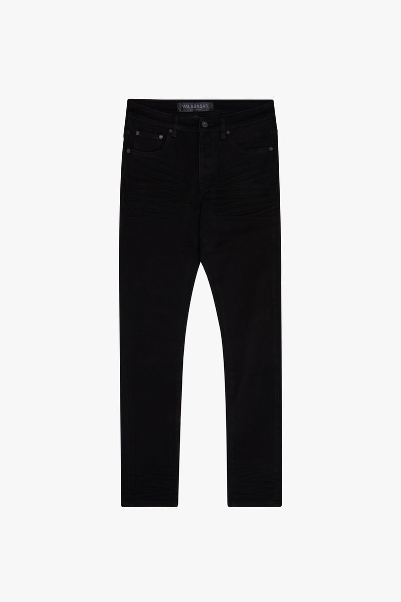 VALABASAS MR.FLEX-BLACK SKINNY FIT JEANS