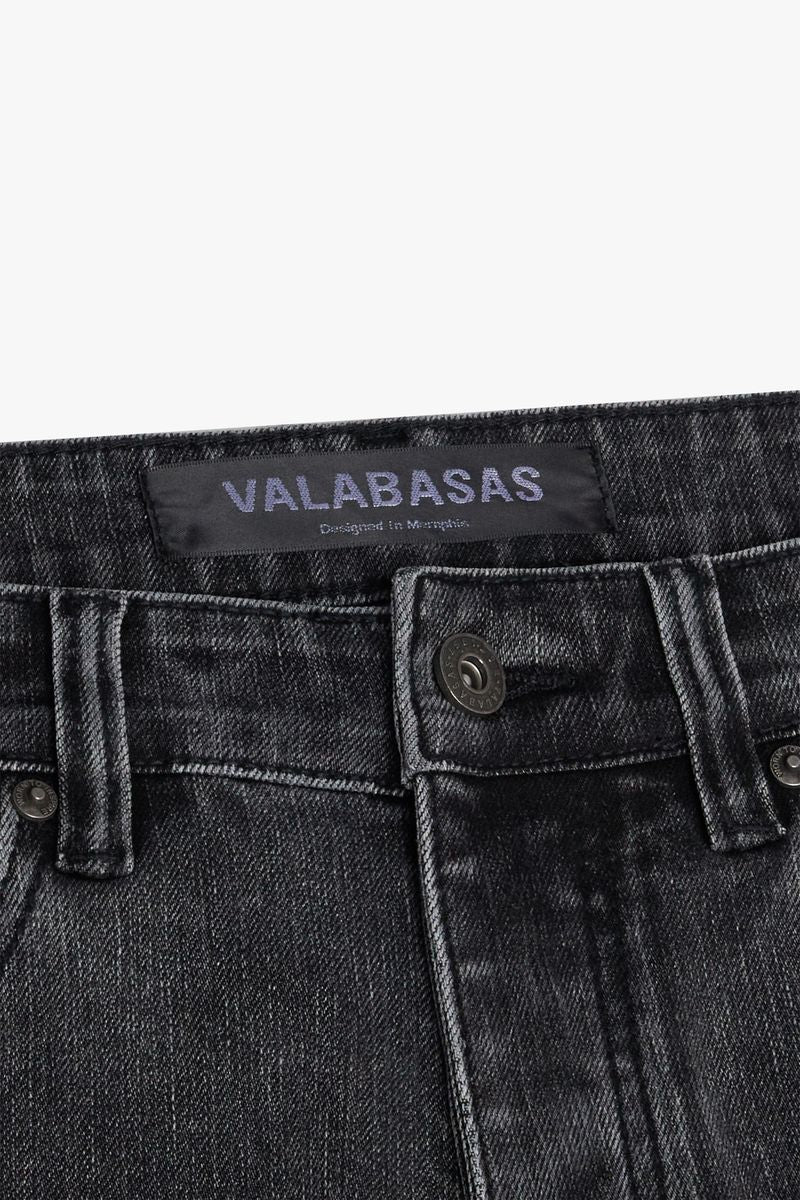 VALABASAS "MR. FLEX" GREY SKINNY FIT JEANS
