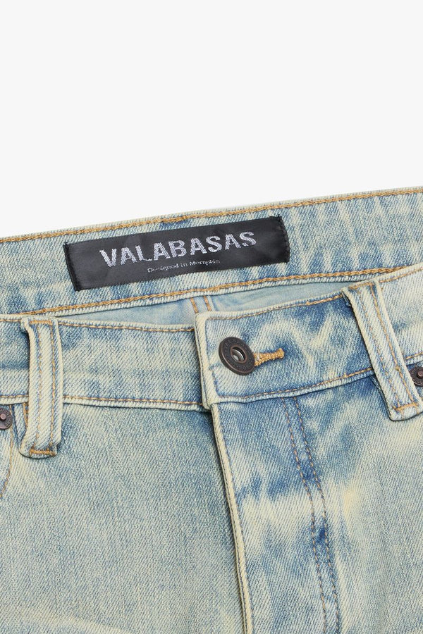 VALABASAS "MR. FLEX" VINTAGE WASH 4 WAY STRETCH SKINNY JEAN