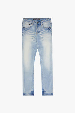 VALABASAS "MR. FLEX" LIGHT WASH 4 WAY STRETCH SKINNY JEAN