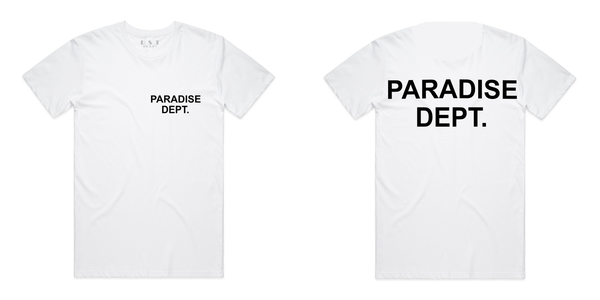 BEAST PARADISE DEPT WHITE T-SHIRT