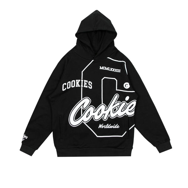 COOKIES Cultivators Pullover Hoodie With Engineered Screen Print and Applique