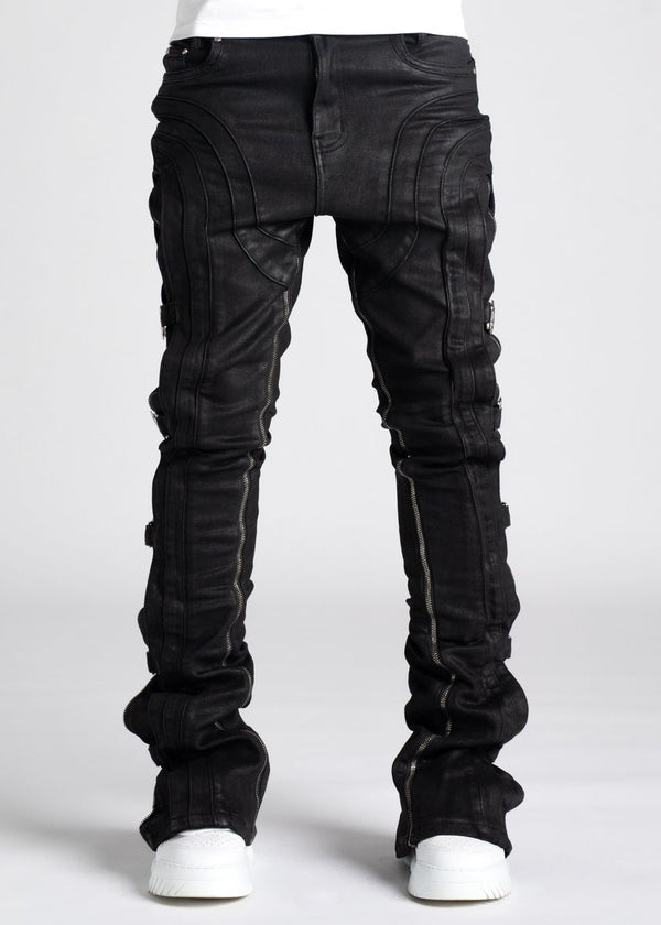 GUAPI Obsidian Black Waxed Premium Denim (Obsidian-Black-Waxed-Premium-Denim)