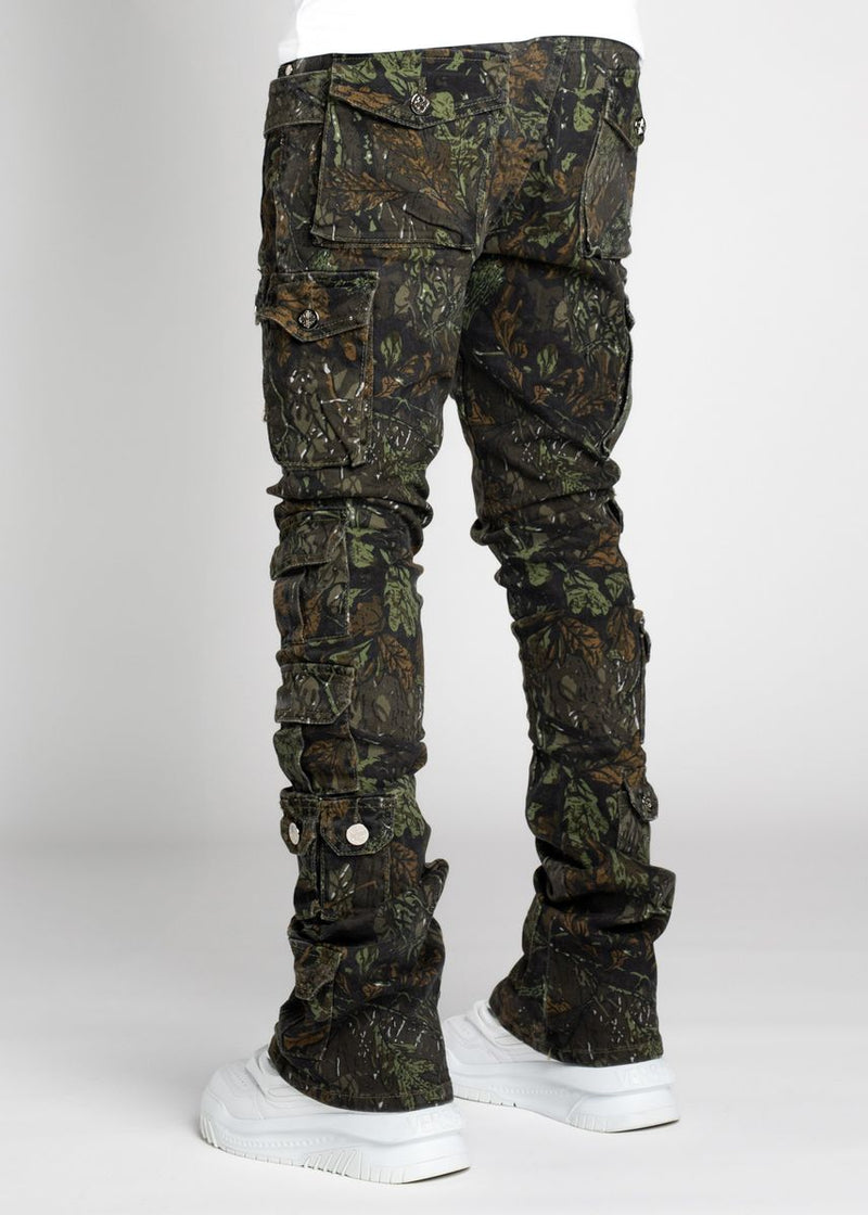 GUAPI  Camo Tactical Stacked Denim (Camo-Tactical-Stacked-Denim)