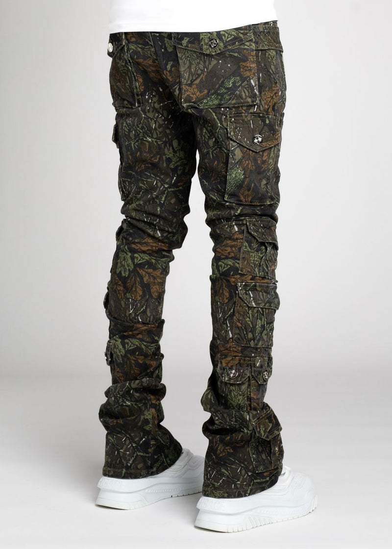 GUAPI  Camo Tactical Stacked Denim (Camo-Tactical-Stacked-Denim)