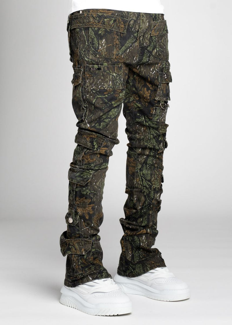 GUAPI  Camo Tactical Stacked Denim (Camo-Tactical-Stacked-Denim)