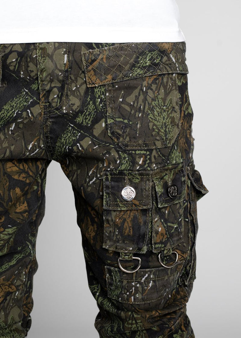 GUAPI  Camo Tactical Stacked Denim (Camo-Tactical-Stacked-Denim)