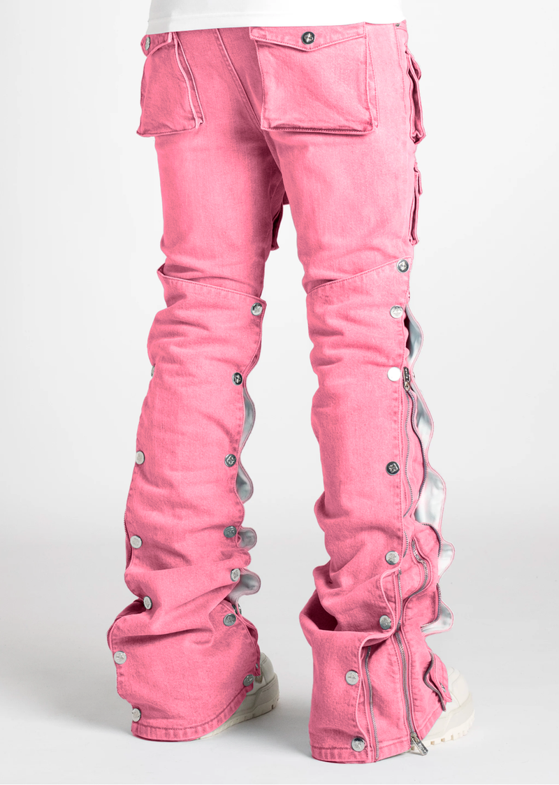 GUAPI French Rose Stacked Premium Denim (French-Rose-Stacked GUAPI French Rose Stacked Premium Denim (French-Rose-Stacked