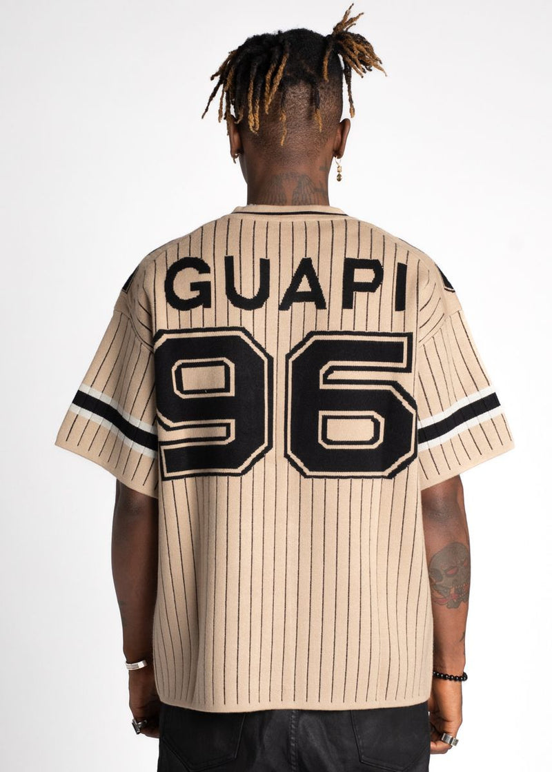 GUAPI Khaki Football Tee (Khaki-Football-Tee) JERSEY