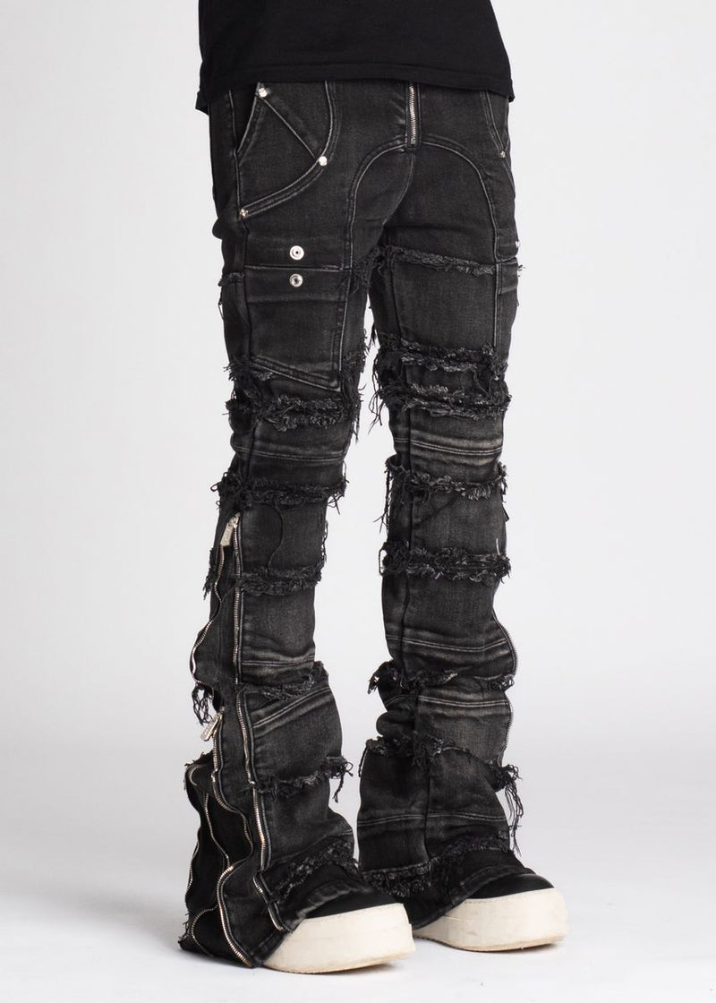 GUAPI Iron Grey Distressed Denim (Iron-Grey-Distressed-Denim)