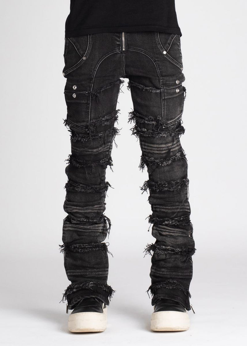 GUAPI Iron Grey Distressed Denim (Iron-Grey-Distressed-Denim)