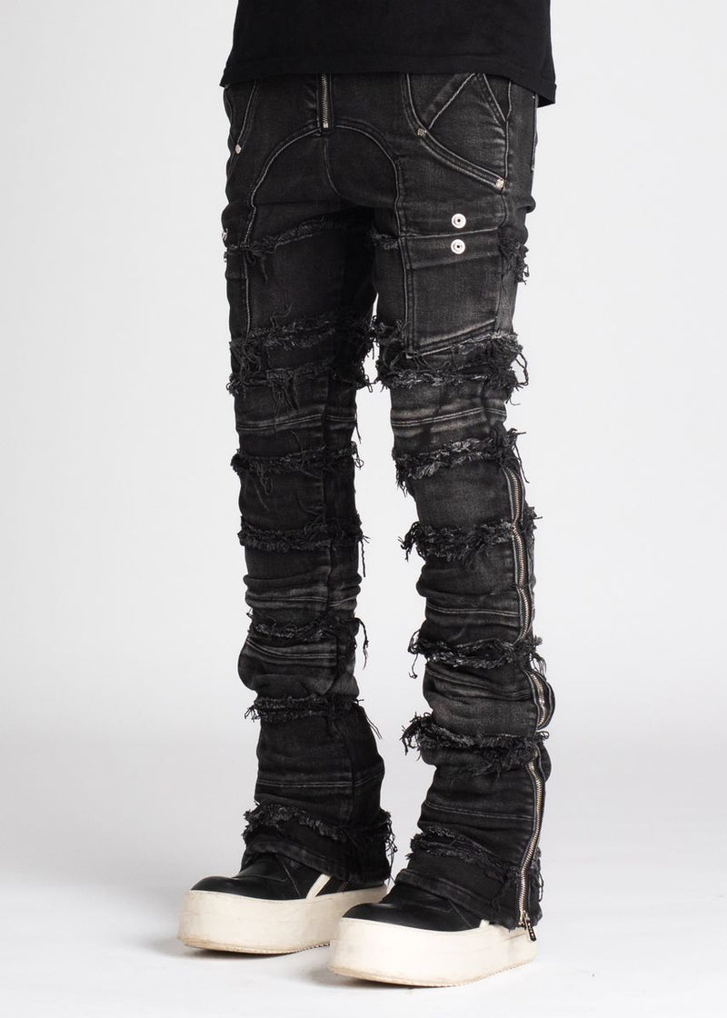 GUAPI Iron Grey Distressed Denim (Iron-Grey-Distressed-Denim)