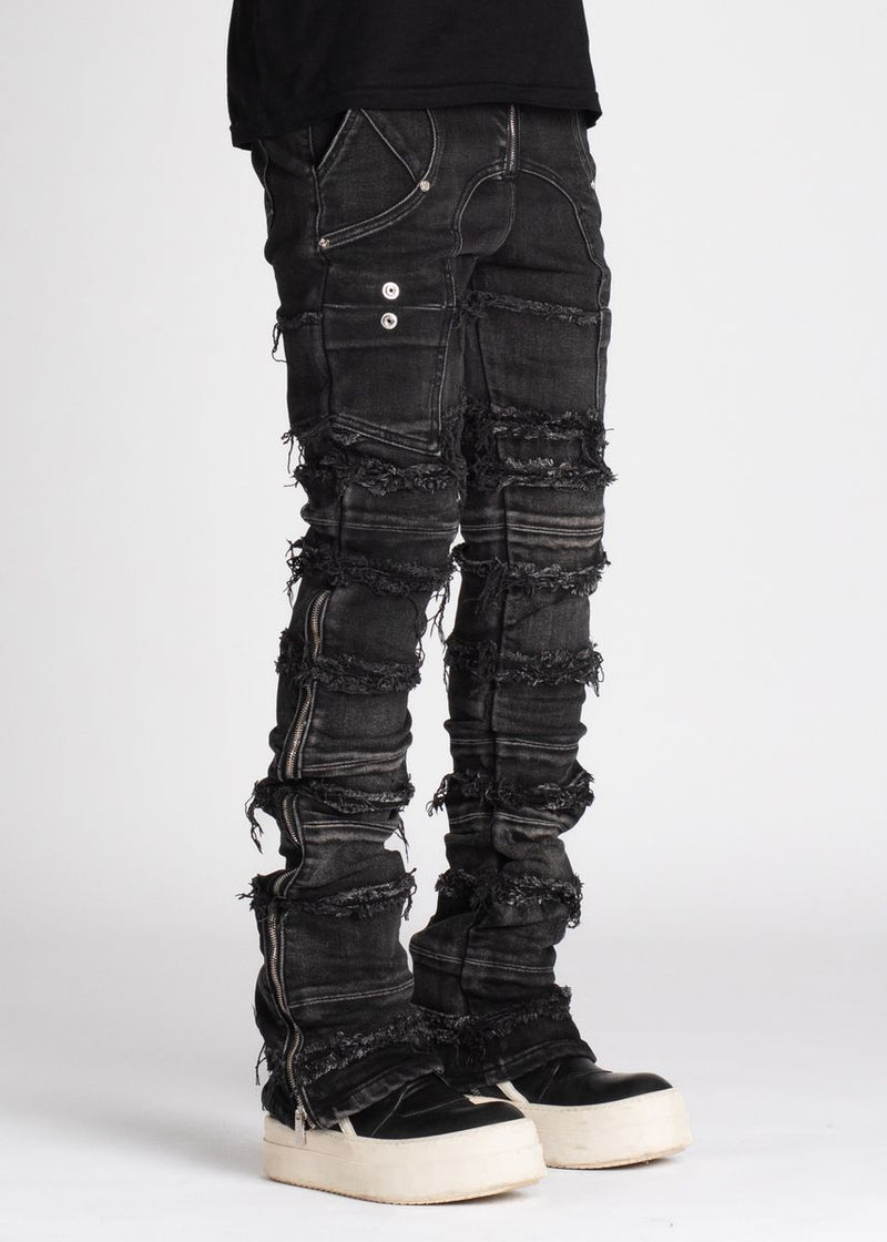 GUAPI Iron Grey Distressed Denim (Iron-Grey-Distressed-Denim)