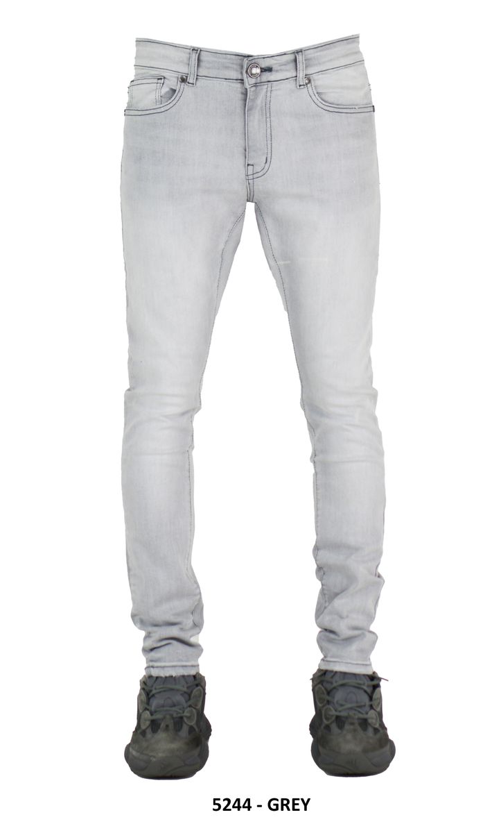 FOCUS GREY SKINNY FIT JEANS