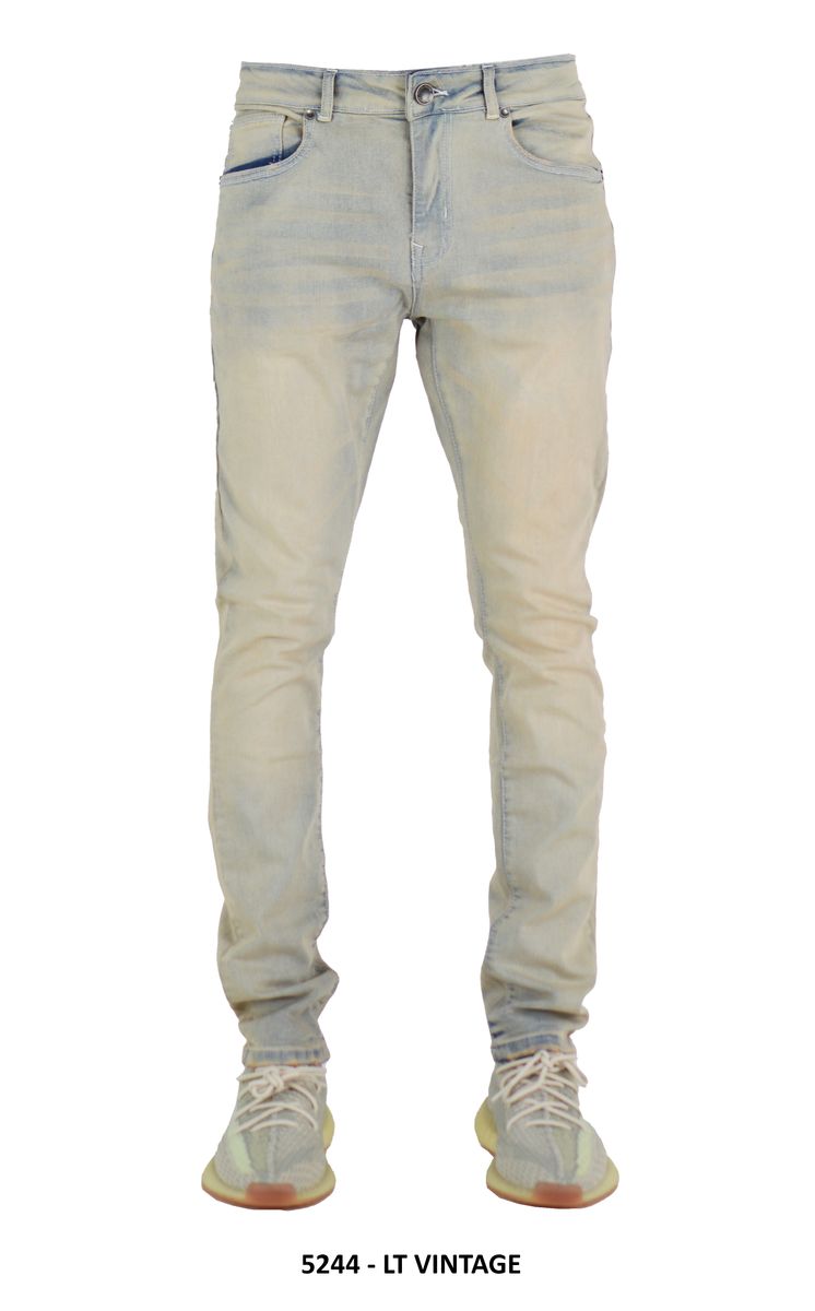FOCUS LIGHT VINTAGE SKINNY FIT JEANS