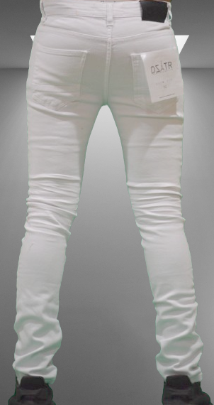 DISASTER SUPER STRETCH DENIM - SLIM FIT - WHITE 3D TOPPER (DZTR-293)