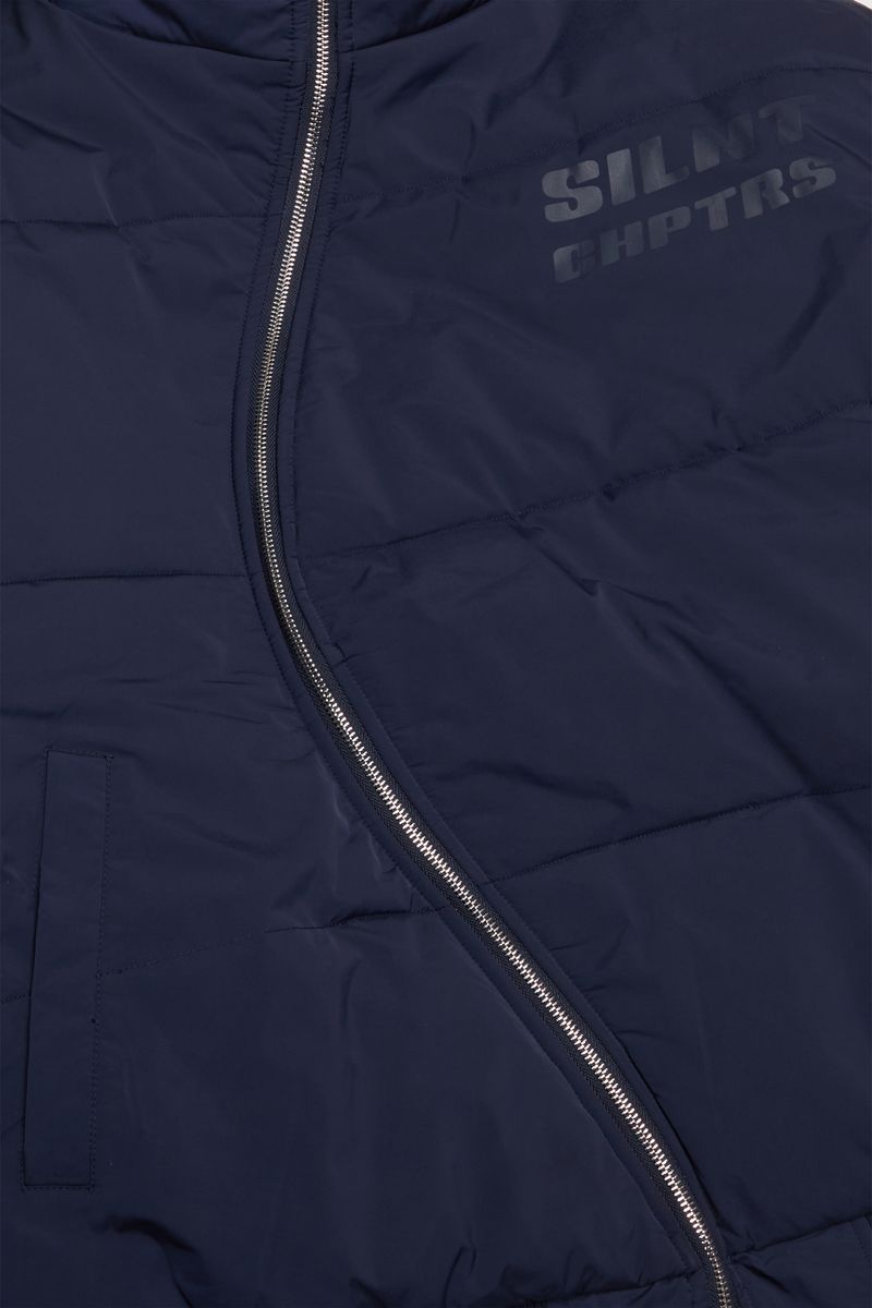 SILNT CHPTRS "IRREGULAR" NAVY JACKET