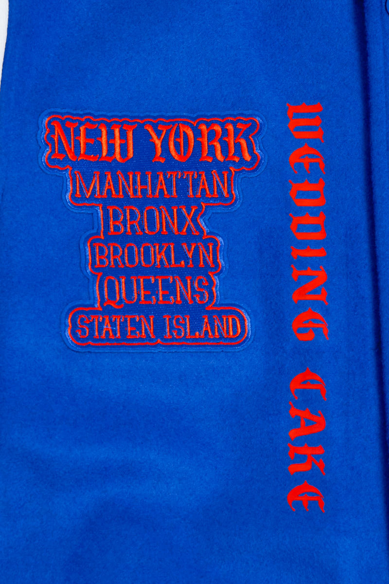 WEDDING CAKE NEW YORK VARSITY JACKET