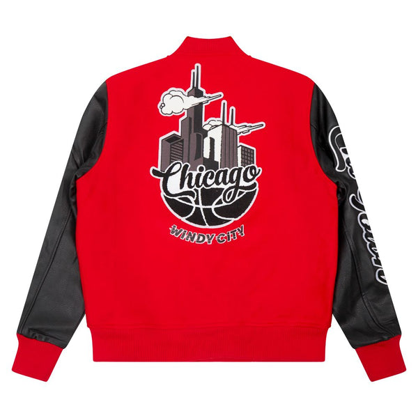 WEDDING CAKE CHICAGO VARSITY JACKET