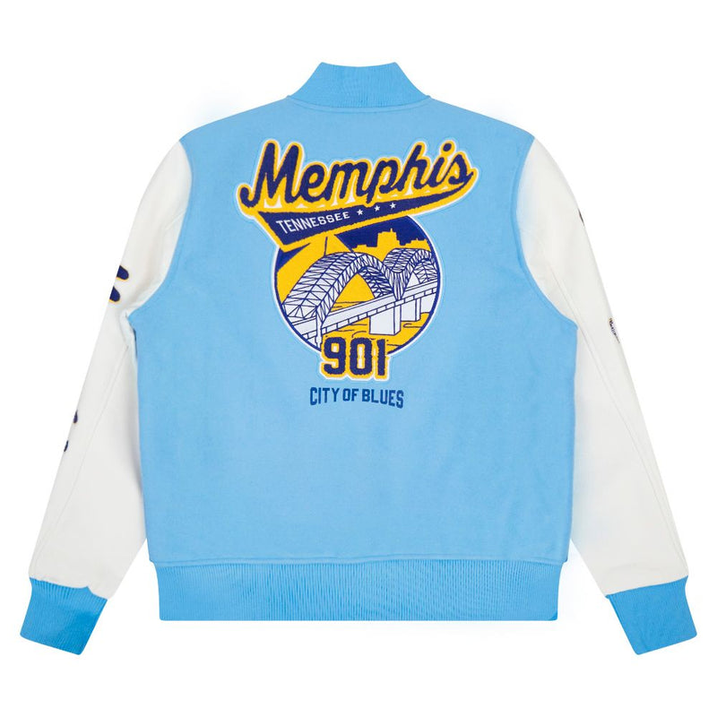 WEDDING CAKE MEMPHIS VARSITY JACKET