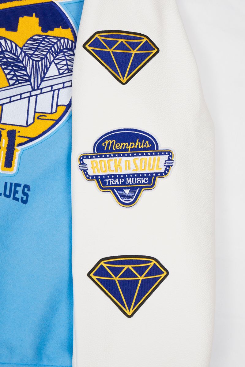 WEDDING CAKE MEMPHIS VARSITY JACKET