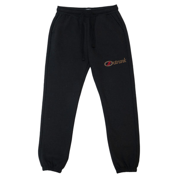 OUTRANK Run It Up Embroidered Joggers