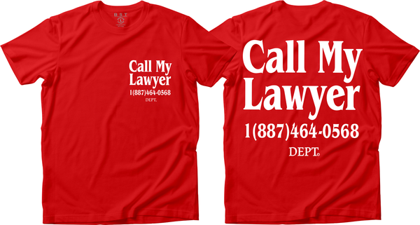 BEAST CALL MY LAWYER T-SHIRT