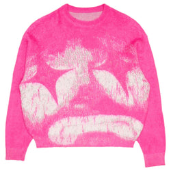 VALABASAS "SAD DAYS" FUCHSIA CREWNECK