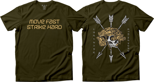 BEAST MOVE FAST STRIKE HARD T-SHIRT