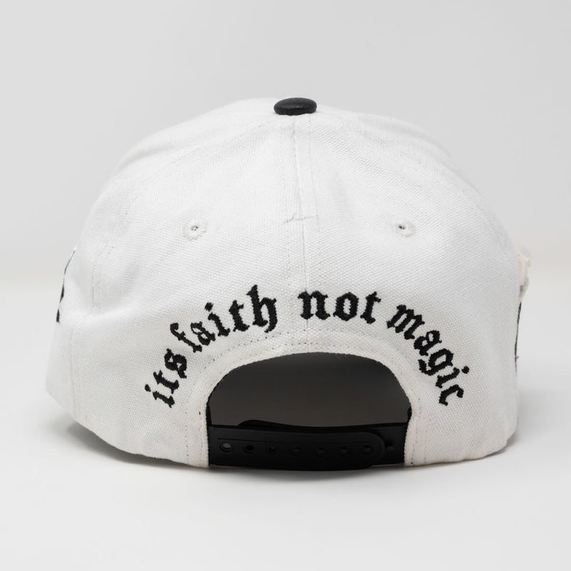 GOLD STAR NEVER BROKE AGAIN BLACK TRUCKER HAT