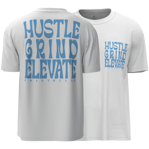 POINT BLANK  HUSTLE GRIND ELEVATE T-SHIRT