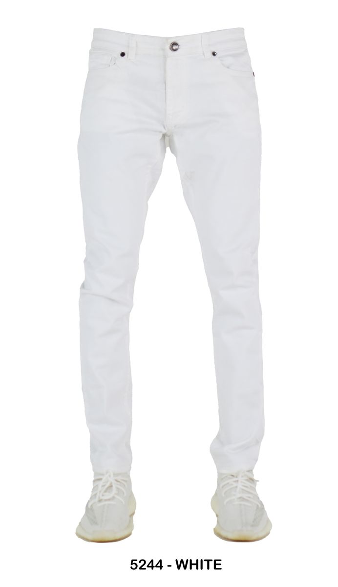 FOCUS WHITE SKINNY FIT JEANS