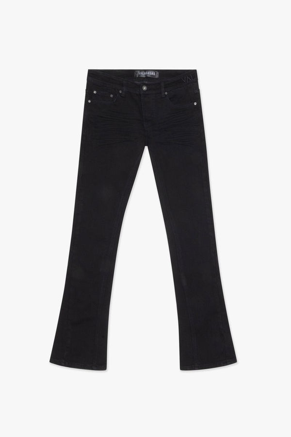 VALABASAS Mr. Stacked-BLACK STACKED JEANS