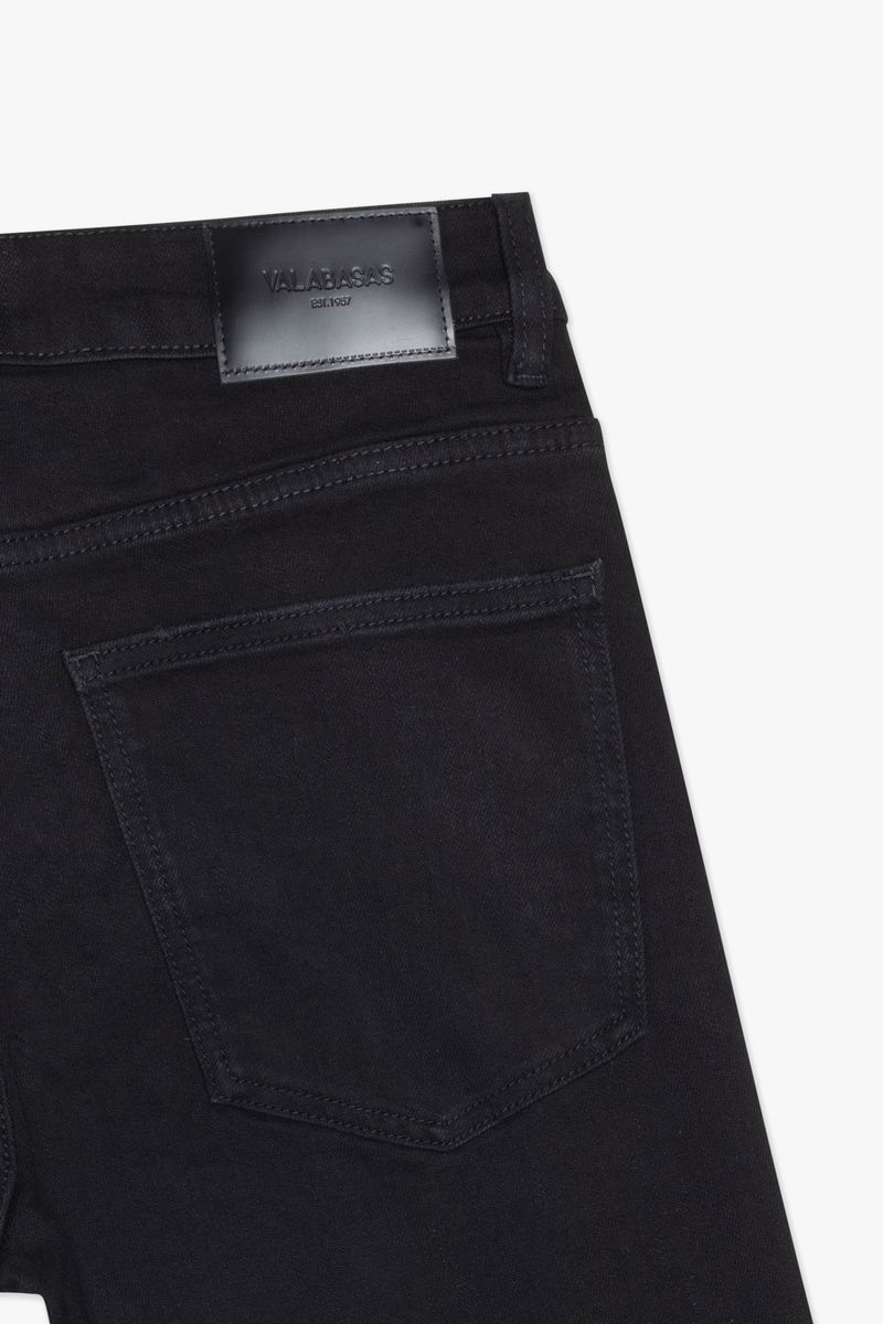 VALABASAS Mr. Stacked-BLACK STACKED JEANS