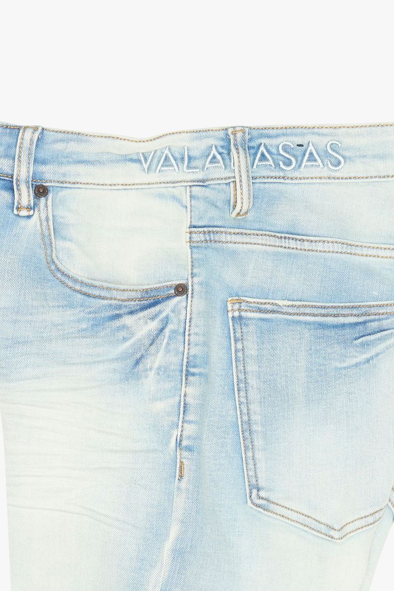 VALABASAS  Mr. Stacked-LT.WASH STACKED JEANS