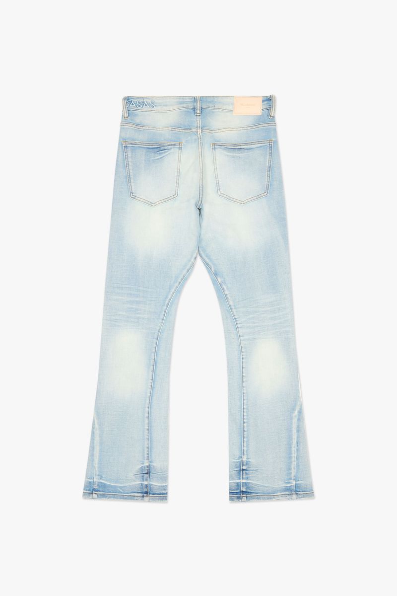VALABASAS  Mr. Stacked-LT.WASH STACKED JEANS