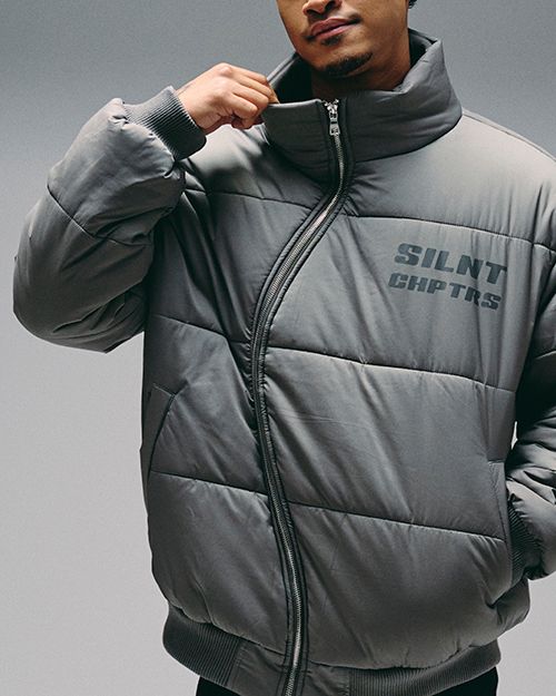 SILNT CHPTRS "IRREGULAR" GREY JACKET